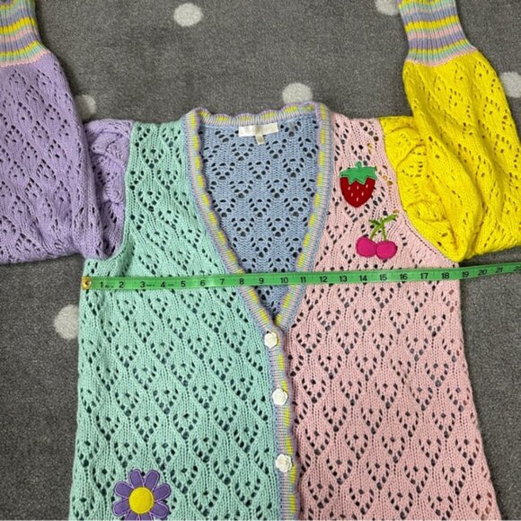 LoveShackFancy Brody Oversized Knit Cardigan - Picture 7 of 13